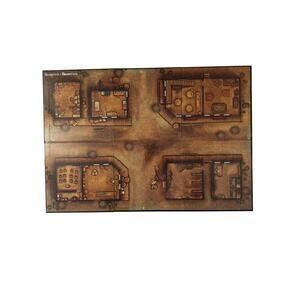 Shadows of Brimstone Frontier Town Expansion Replacement Game Board